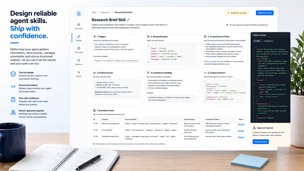 Illustrative research brief skill generated from a focused brief.