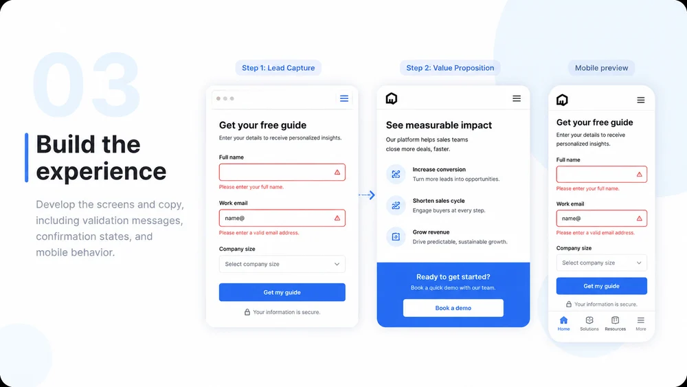 Illustrative AI Sales Funnel Builder step 3: Create the Prototype.