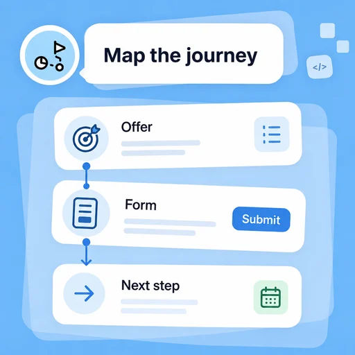 Illustrative AI Sales Funnel Builder workflow: Give Every Step a Clear Purpose.