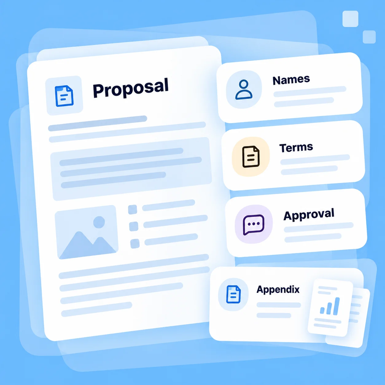 Illustrative AI Proposal Generator workflow: Prepare a Draft the Client Can Evaluate.