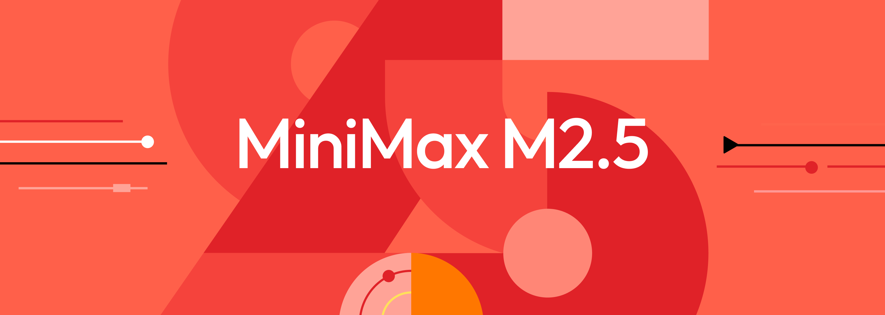Official MiniMax M2.5 release banner image